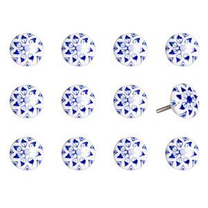 Knob-It Home Decor Classic Cabinet & Drawer Knobs | 12-Piece | K000006